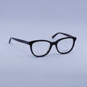 Saint Laurent SL504 002 Eyeglasses Havana 53mm Square Frame